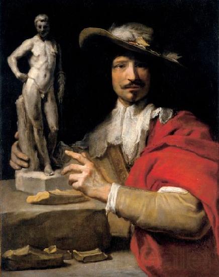 Charles le Brun Portrat des Bildhauers Nicolas le Brun Norge oil painting art